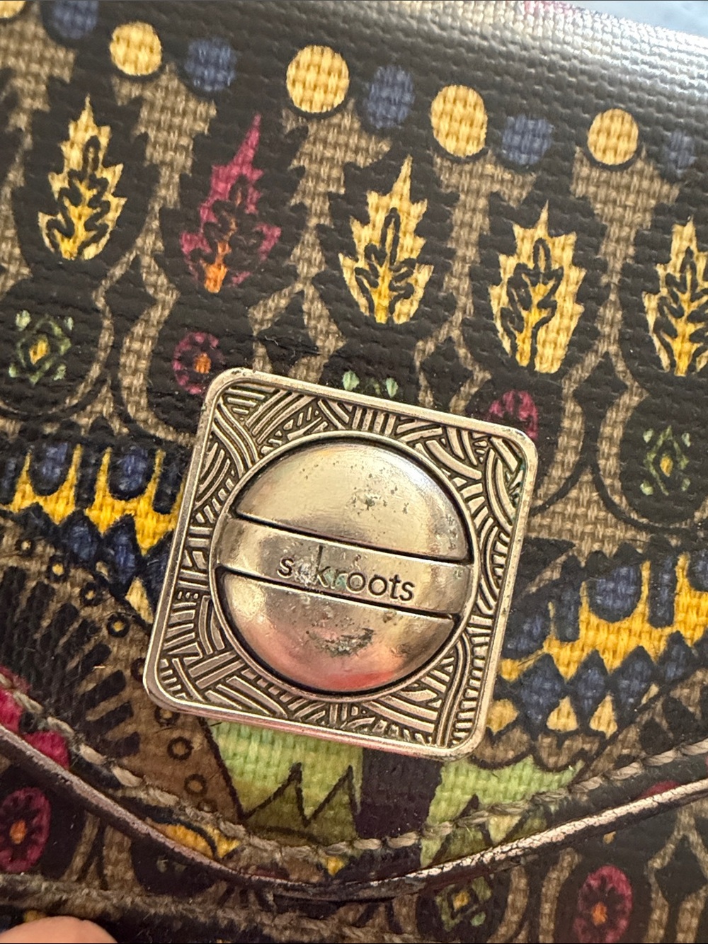 Sacroots Patterned Envelope Wallet - Picture 11 of 11